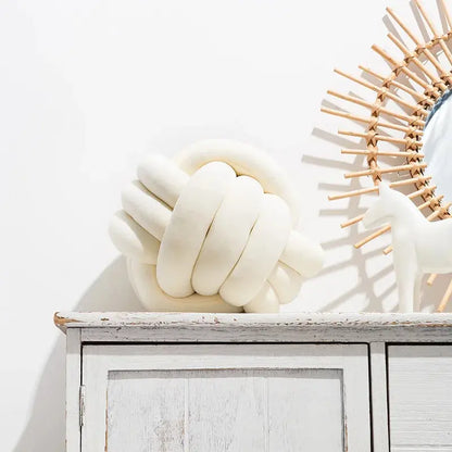 Coussin Boule Nouée Douce