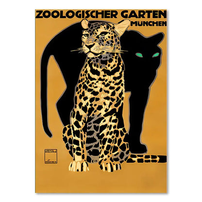 Poster Jungle Abstraite