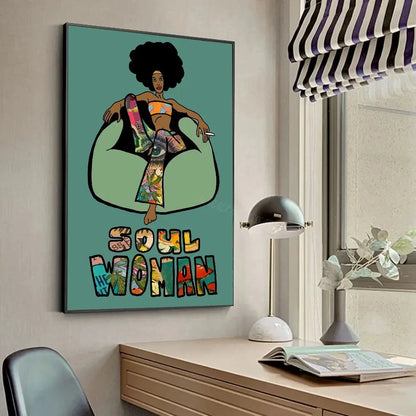 Affiche Murale Cartoon