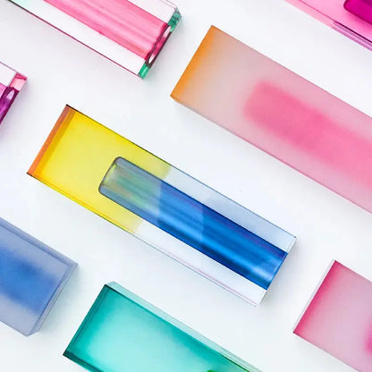 Vase Pilier Arc-en-Ciel - Marla Compass