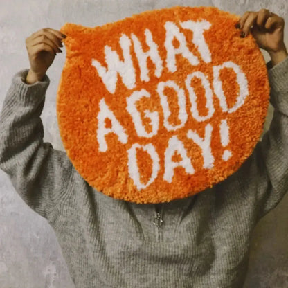 Tapis "What a good day !"