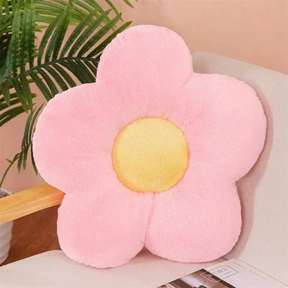 Coussin en Forme de Marguerite