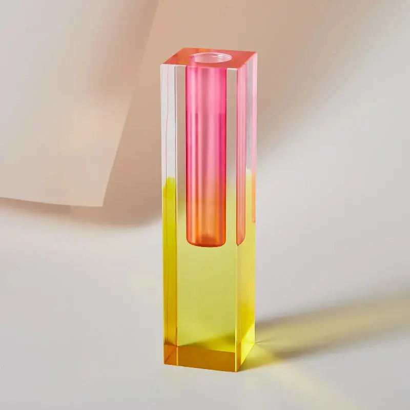 Vase Pilier Arc-en-Ciel - Marla Compass