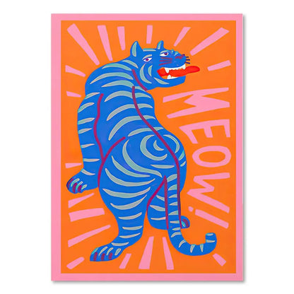 Poster Jungle Abstraite