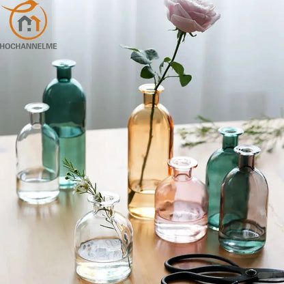 Vase Transparent en Verre