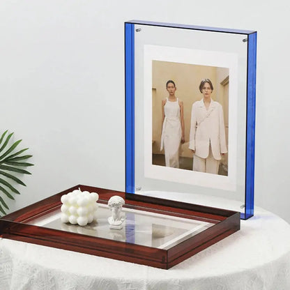Cadre Photo Transparent en Acrylique