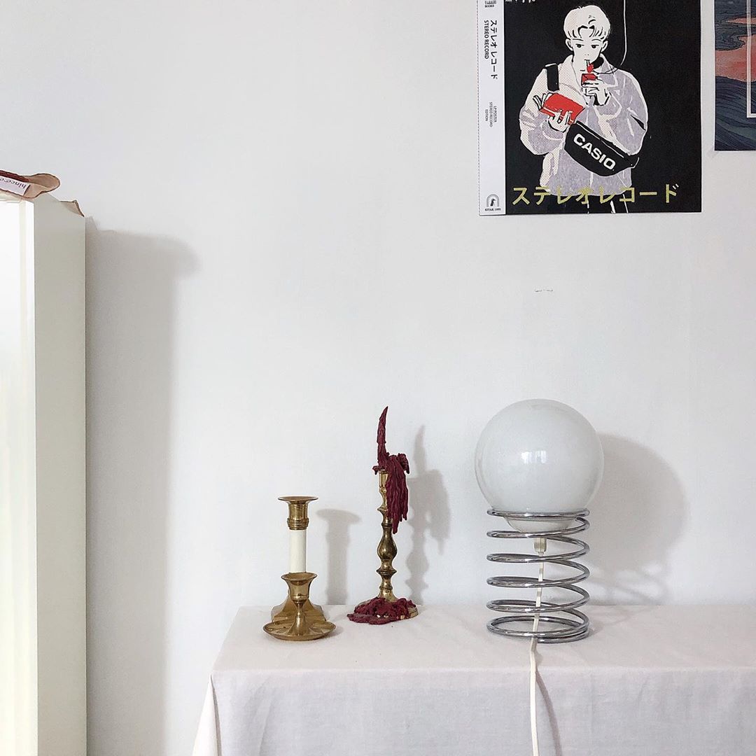 Lampe à Poser Ressort