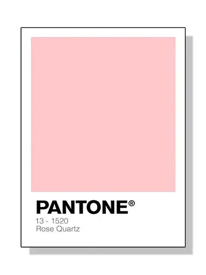 Affiche Aesthetic Pastel Pantone