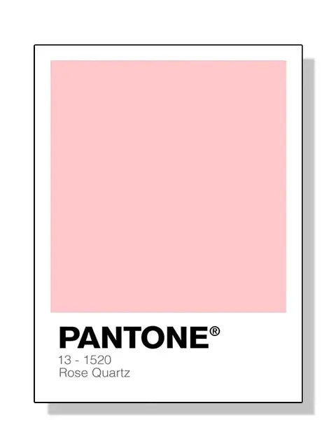 Affiche Aesthetic Pastel Pantone
