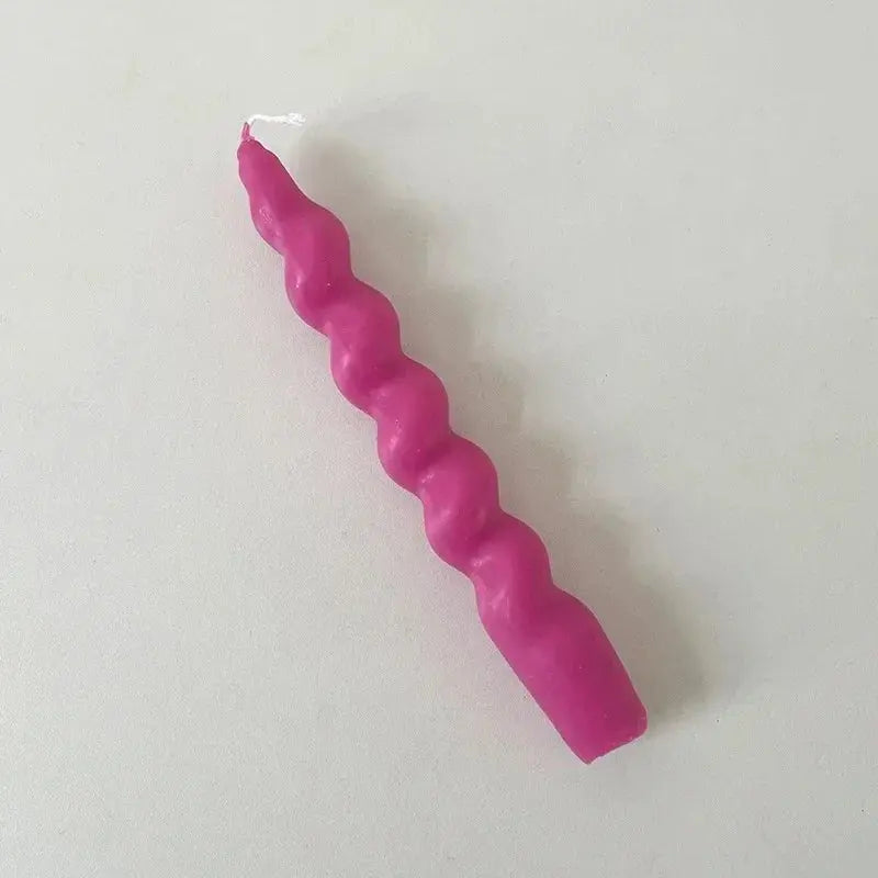 Bougie en Pilier Spirale