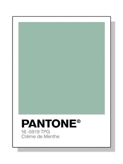 Affiche Aesthetic Pastel Pantone