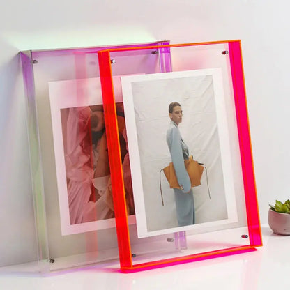 Cadre Photo Transparent en Acrylique