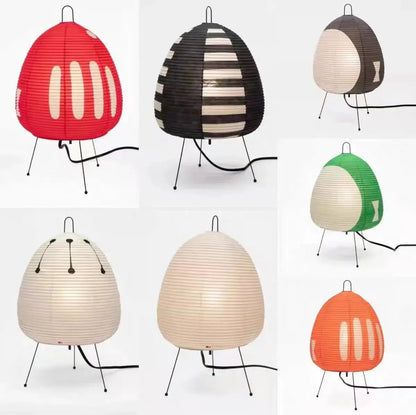 Lampe de Table Japonaise en Papier de Riz