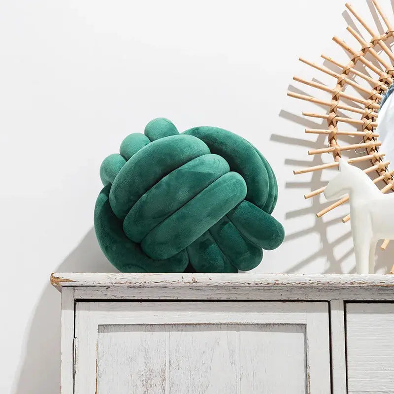 Coussin Boule Nouée Douce