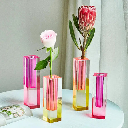 Vase Pilier Arc-en-Ciel - Marla Compass