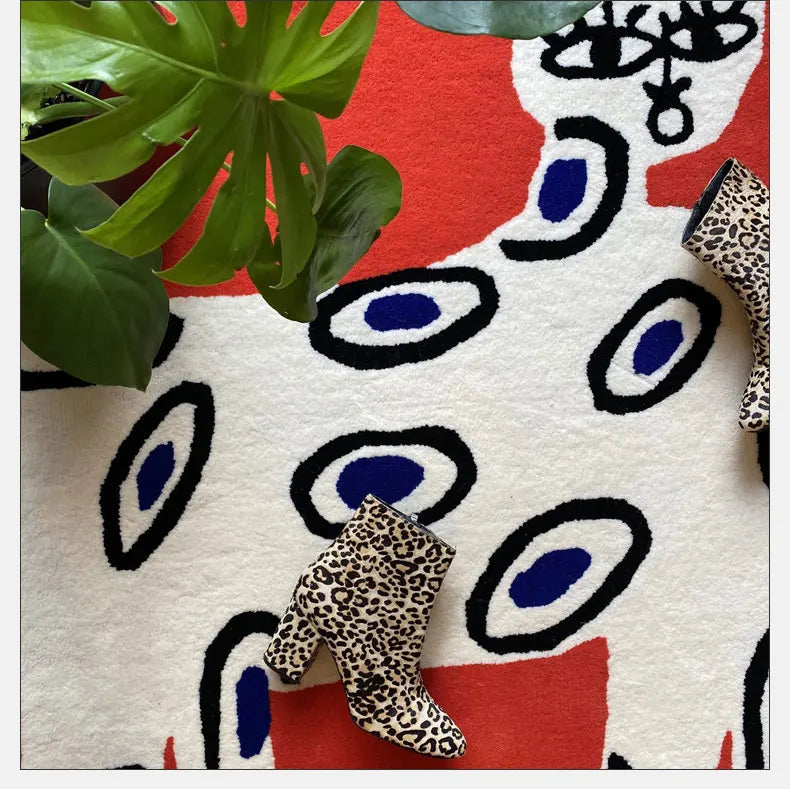 Tapis Abstrait Moderne - Hélene Sagne