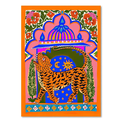 Poster Jungle Abstraite