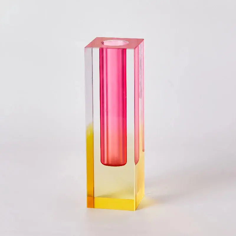 Vase Pilier Arc-en-Ciel - Marla Compass