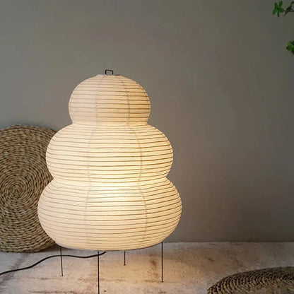Lampe en Papier de Riz Japonais