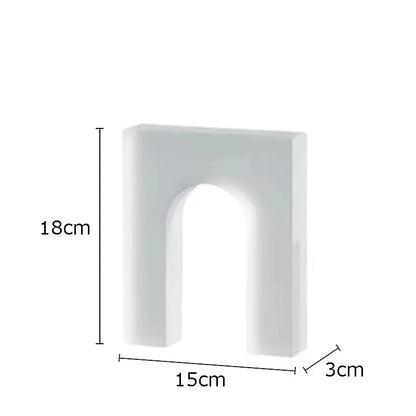 Ornement en Cristal Géométrique