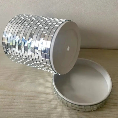 Pot de Fleur Carré en Verre