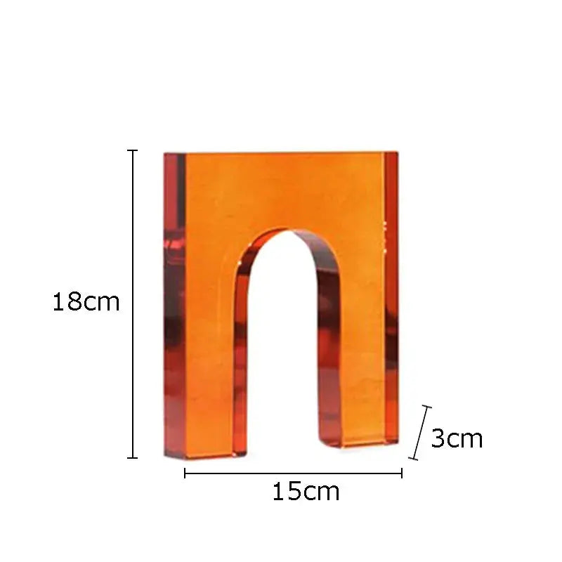 Ornement en Cristal Géométrique