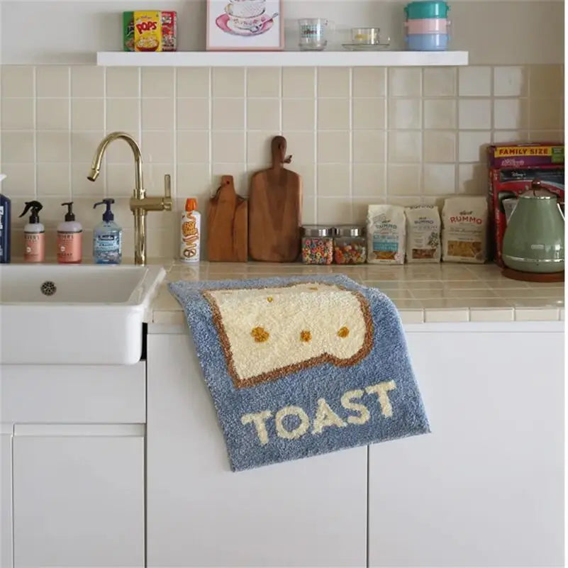 Tapis Tufté "Toast & Beurre"