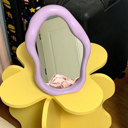 Miroir à Vagues Décoratif