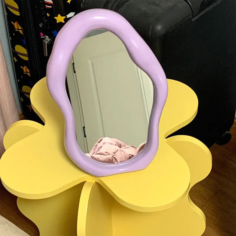 Miroir à Vagues Décoratif