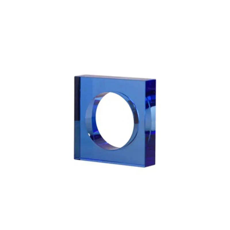 Ornement en Cristal Géométrique