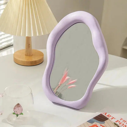 Miroir à Vagues Décoratif