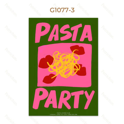 Poster Citations Pasta Party