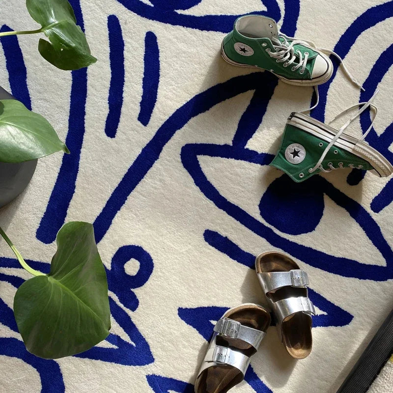 Tapis Abstrait Moderne - Hélene Sagne