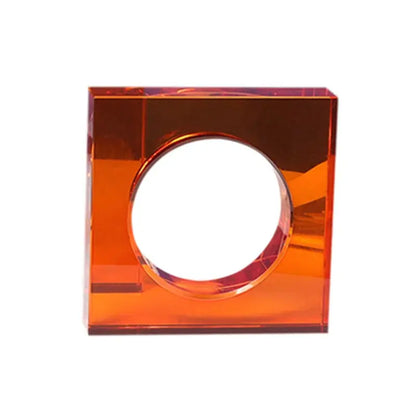 Ornement en Cristal Géométrique