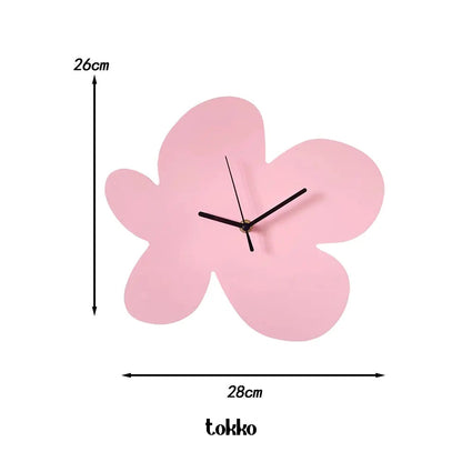 Horloge Murale Fleur