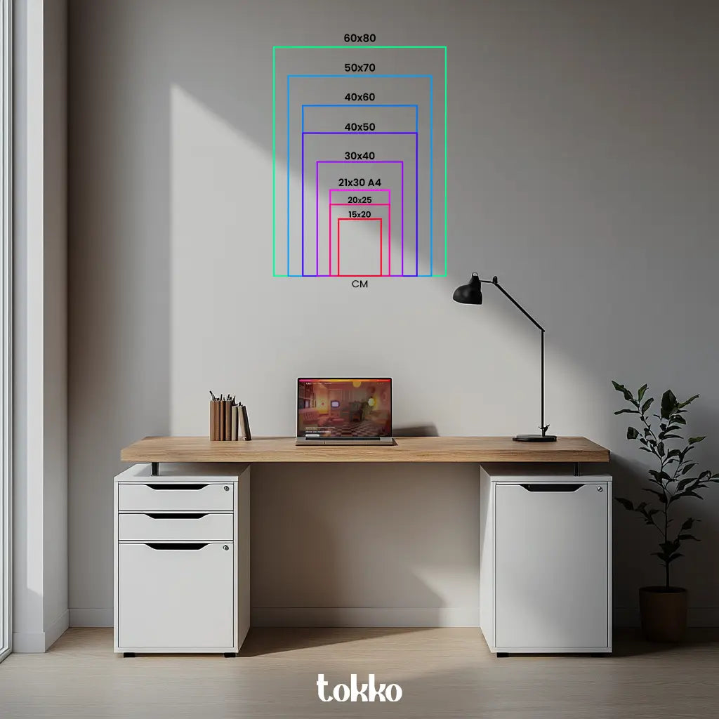 Affiche Aesthetic Pastel Pantone