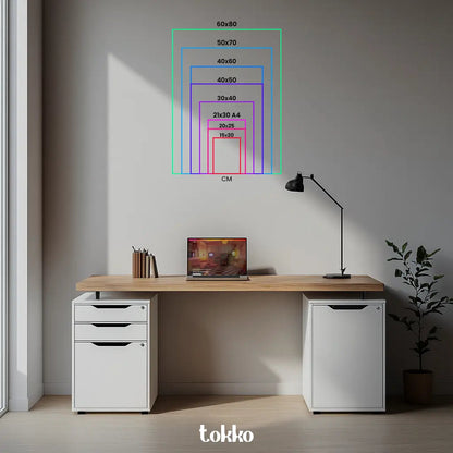 Affiche Aesthetic Pastel Pantone