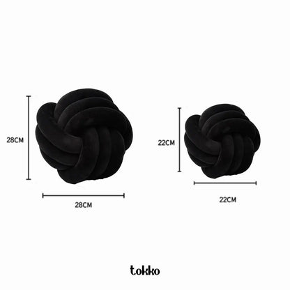 Coussin Boule Nouée Douce